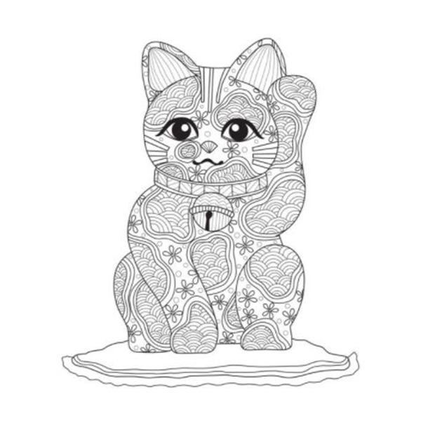 Mandala – Cat –